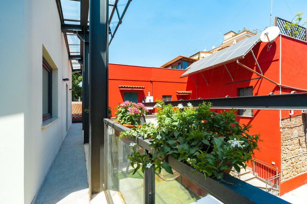 Apartamento Il Giardino Dell'Argano Rosso Roma Exterior foto